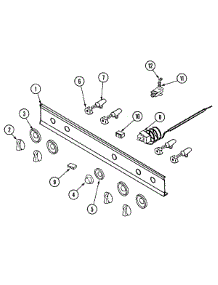 02 - Manifold Panel / Gas Controls parts for Dynasty Range DGRS304 from AppliancePartsPros.com