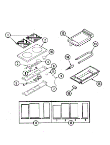 04 - Top Assembly / Gas Controls parts for Dynasty Range DGRSC606G from AppliancePartsPros.com