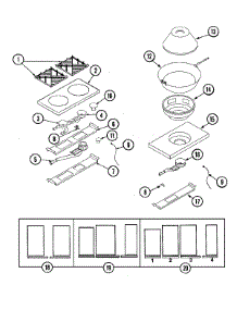 04 - Top Assembly / Gas Controls parts for Dynasty Range DGRSC609WOK from AppliancePartsPros.com