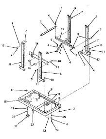 06 - Chassis parts for Amana Washer DH1140 from AppliancePartsPros.com