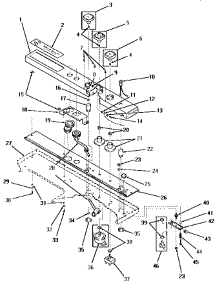 07 - Control Housing And Controls parts for Amana Washer DH1140 from AppliancePartsPros.com