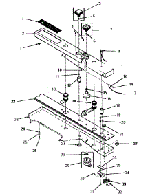 05 - Control Housing And Controls parts for Amana Washer DH1150 from AppliancePartsPros.com