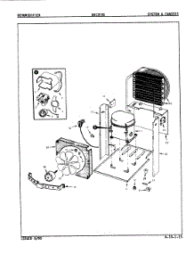 02 - System & Chassis parts for Maytag Dehumidifier DH13F2G from AppliancePartsPros.com
