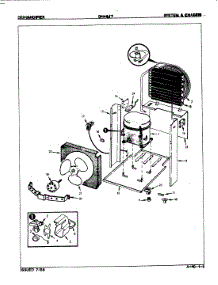 02 - System & Chassis parts for Maytag Dehumidifier DH40J7 / 8F03A from AppliancePartsPros.com