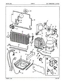 04 - Unit Compartment & System parts for Maytag Freezer DICNF17 / EY46A from AppliancePartsPros.com