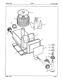 03 - Ice Cream Maker parts for Maytag Freezer DICNF17 / EY45B from AppliancePartsPros.com