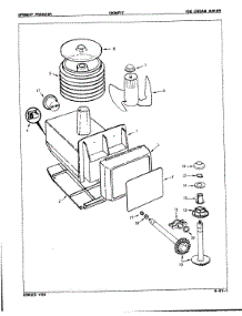 02 - Ice Cream Maker parts for Maytag Freezer DICNF17 / 8V081 from AppliancePartsPros.com