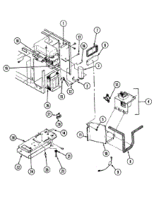 05 - Internal Controls parts for Maytag Microwave DM46H-3B-R from AppliancePartsPros.com