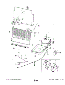 03 - Unit Compartment & System parts for Maytag Freezer DNF17ACLWH from AppliancePartsPros.com