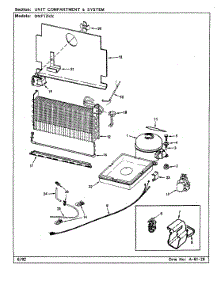 03 - Unit Compartment & System parts for Maytag Freezer DNF17HX / X5Z530 from AppliancePartsPros.com
