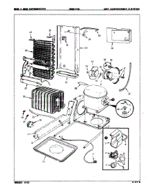03 - Unit Compartment & System parts for Admiral Refrigerator DNS24H9 / 7L46A from AppliancePartsPros.com