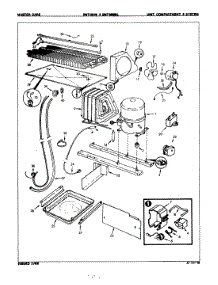 05 - Unit Compartment & System parts for Admiral Refrigerator DNT18H9A / 7B02A from AppliancePartsPros.com