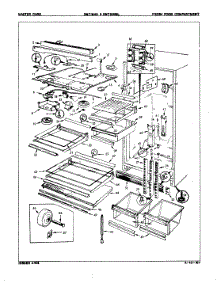 03 - Fresh Food Compartment parts for Admiral Refrigerator DNT18H9LA / 7B02B from AppliancePartsPros.com