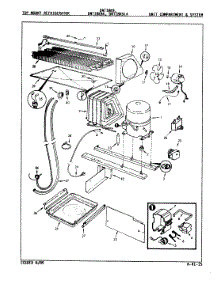 06 - Unit Compartment & System parts for Admiral Refrigerator DNT18K9LA / 9A74A from AppliancePartsPros.com