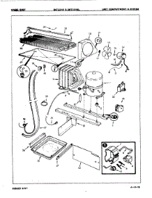 04 - Unit Compartment & System parts for Admiral Refrigerator DNT22H9A / 8B32A from AppliancePartsPros.com