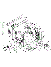 04 - Electrical Components parts for Amana Microwave DQ22HSI2 / P1331404M from AppliancePartsPros.com