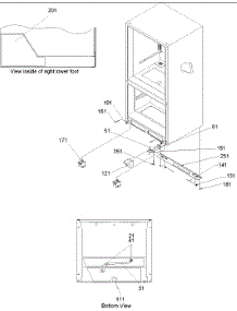07 - Insulation & Rollers parts for Amana Refrigerator DRB2101BW / PDRB2101BW1 from AppliancePartsPros.com