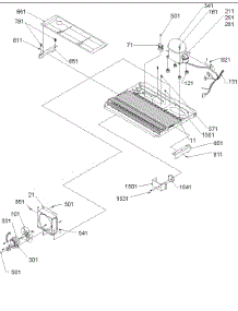 11 - Machine Compartment parts for Amana Refrigerator DRS2662AC / PDRS2662AC0 from AppliancePartsPros.com