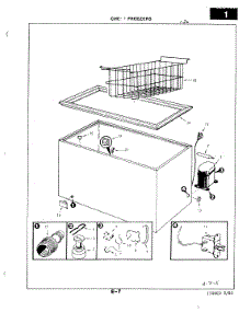 02 - Unit Compartment parts for Maytag Freezer DU150W-2D / 9U50A from AppliancePartsPros.com