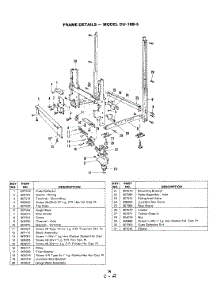 04 - Frame Details parts for Maytag Dishwasher DU18B5-D from AppliancePartsPros.com