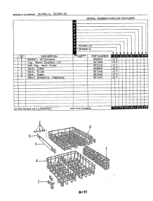06 - Rack parts for Maytag Dishwasher DU18D4-A from AppliancePartsPros.com