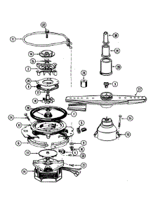 04 - Pump Assembly (Du18j4c) parts for Maytag Dishwasher DU18J4C from AppliancePartsPros.com