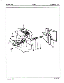 03 - Detergent Cup parts for Maytag Dishwasher DU24B2 from AppliancePartsPros.com