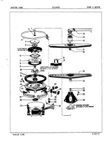 07 - Pump & Motor parts for Maytag Dishwasher DU24B2R from AppliancePartsPros.com