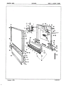 04 - Door\Drawer parts for Maytag Dishwasher DU24B4R from AppliancePartsPros.com