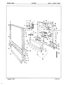 04 - Door & Access Panel parts for Maytag Dishwasher DU24B6R from AppliancePartsPros.com