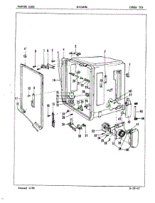 06 - Inner Tub parts for Maytag Dishwasher DU24B8R from AppliancePartsPros.com