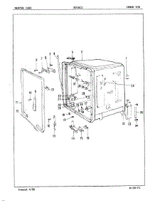 06 - Inner Tub parts for Maytag Dishwasher DU24C2 from AppliancePartsPros.com
