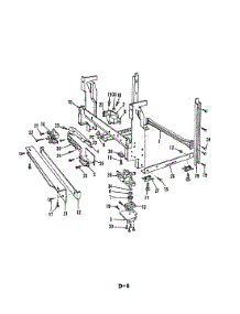 04 - Frame Parts (Du24d2a) parts for Maytag Dishwasher DU24D2A from AppliancePartsPros.com