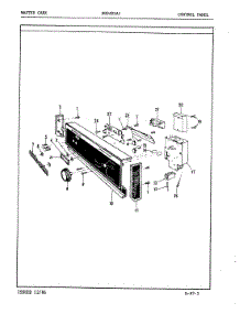 02 - Control Panel parts for Maytag Dishwasher DU24D2A1 from AppliancePartsPros.com