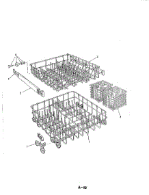 06 - Rack parts for Maytag Dishwasher DU24D2AC from AppliancePartsPros.com