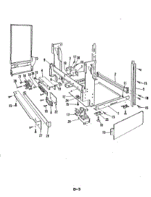 04 - Frame parts for Maytag Dishwasher DU24D2AC-1 from AppliancePartsPros.com