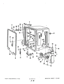 07 - Tub parts for Maytag Dishwasher DU24D6 from AppliancePartsPros.com
