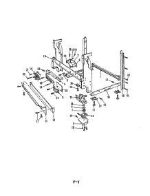 04 - Frame Parts (Du24d6a) parts for Maytag Dishwasher DU24D6A from AppliancePartsPros.com