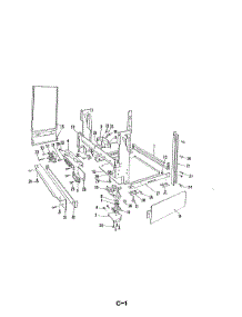 04 - Frame parts for Maytag Dishwasher DU24D6AC from AppliancePartsPros.com