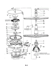 05 - Motor & Pump parts for Maytag Dishwasher DU24D6AC from AppliancePartsPros.com