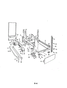 04 - Frame parts for Maytag Dishwasher DU24D6AC-1 from AppliancePartsPros.com