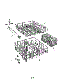 06 - Racks parts for Maytag Dishwasher DU24D6AC-1 from AppliancePartsPros.com