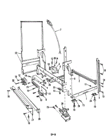 04 - Frame Parts parts for Maytag Dishwasher DU24H2 from AppliancePartsPros.com