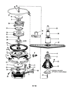 05 - Motor & Pump parts for Maytag Dishwasher DU24H2 from AppliancePartsPros.com