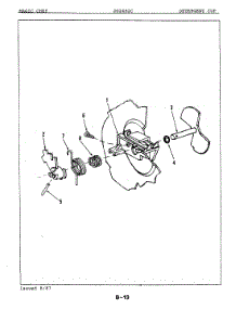 03 - Detergent Cup parts for Maytag Dishwasher DU24H2C from AppliancePartsPros.com