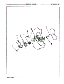 02 - Detergent Cup parts for Maytag Dishwasher DU24H4A from AppliancePartsPros.com