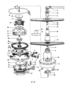 05 - Motor & Pump parts for Maytag Dishwasher DU24H6 from AppliancePartsPros.com