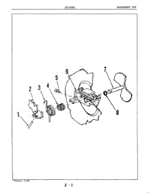 02 - Detergent Cup parts for Maytag Dishwasher DU24H6A from AppliancePartsPros.com