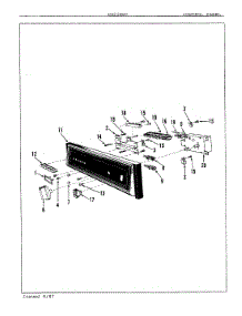 02 - Control Panel parts for Maytag Dishwasher DU24H6C from AppliancePartsPros.com