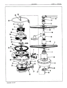 07 - Pump & Motor parts for Maytag Dishwasher DU24H6C from AppliancePartsPros.com